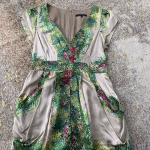 Nanette Lepoure Silk short dress